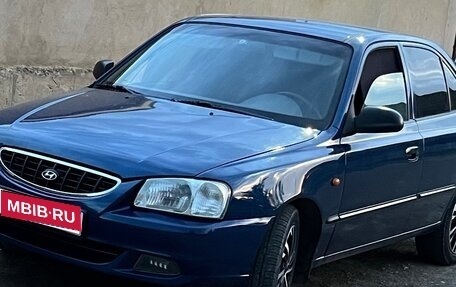 Hyundai Accent II, 2002 год, 350 000 рублей, 1 фотография