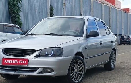 Hyundai Accent II, 2004 год, 410 000 рублей, 1 фотография