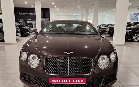 Bentley Continental GT II рестайлинг, 2013 год, 6 300 000 рублей, 5 фотография