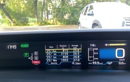 Toyota Prius IV XW50, 2016 год, 1 650 000 рублей, 6 фотография