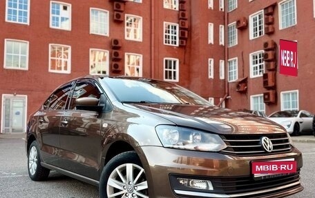 Volkswagen Polo VI (EU Market), 2015 год, 1 190 000 рублей, 1 фотография