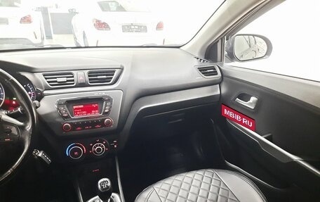 KIA Rio III рестайлинг, 2013 год, 826 000 рублей, 27 фотография