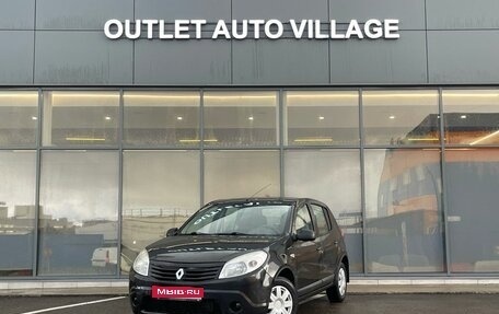 Renault Sandero I, 2010 год, 469 000 рублей, 1 фотография