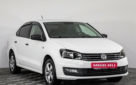 Volkswagen Polo VI (EU Market), 2016 год, 799 000 рублей, 3 фотография