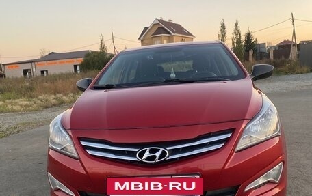 Hyundai Solaris II рестайлинг, 2014 год, 1 100 000 рублей, 15 фотография