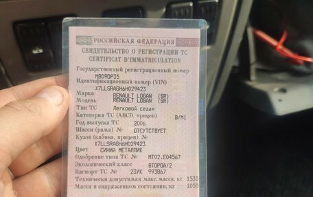 Renault Logan I, 2006 год, 250 000 рублей, 25 фотография
