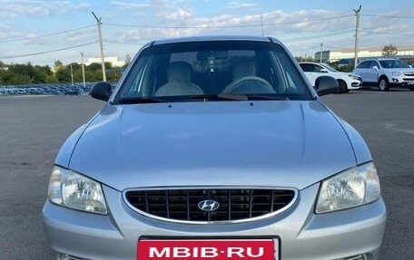 Hyundai Accent II, 2007 год, 415 000 рублей, 1 фотография