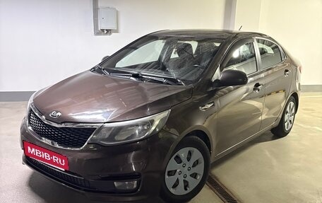 KIA Rio III рестайлинг, 2016 год, 850 000 рублей, 2 фотография