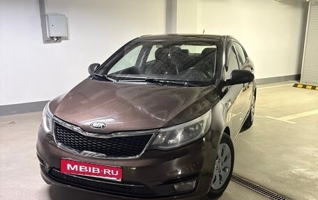 KIA Rio III рестайлинг, 2016 год, 850 000 рублей, 1 фотография