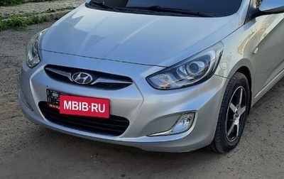 Hyundai Solaris II рестайлинг, 2011 год, 600 000 рублей, 1 фотография