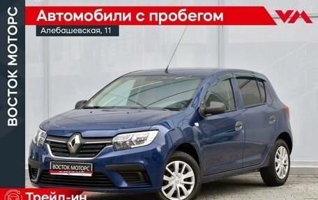 Renault Sandero II рестайлинг, 2018 год, 819 000 рублей, 1 фотография