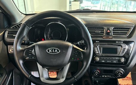 KIA Rio III рестайлинг, 2012 год, 899 000 рублей, 17 фотография
