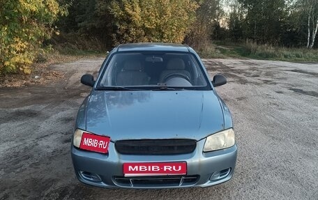 Hyundai Accent II, 2004 год, 250 000 рублей, 1 фотография