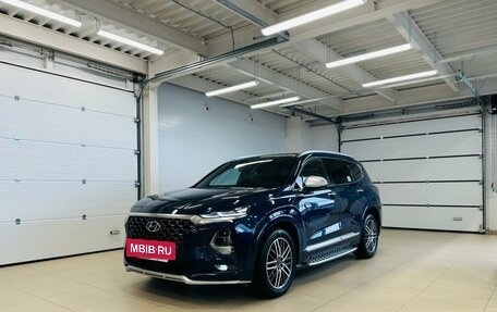 Hyundai Santa Fe IV, 2019 год, 3 149 900 рублей, 2 фотография