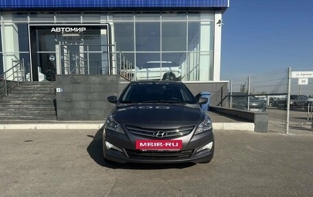 Hyundai Solaris II рестайлинг, 2015 год, 1 160 000 рублей, 2 фотография