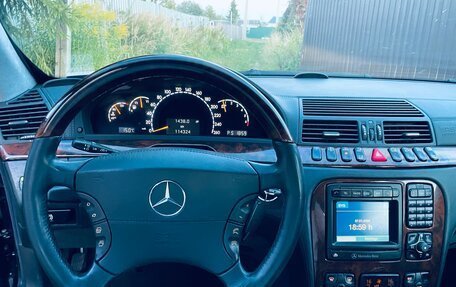 Mercedes-Benz S-Класс, 2002 год, 3 450 000 рублей, 23 фотография