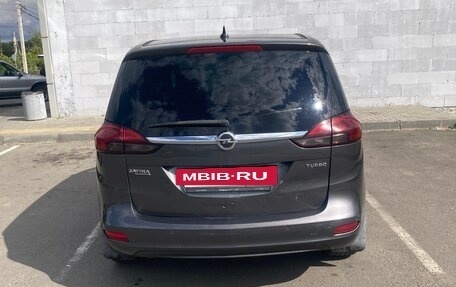 Opel Zafira C рестайлинг, 2012 год, 850 000 рублей, 4 фотография