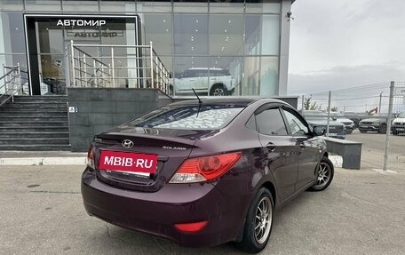 Hyundai Solaris II рестайлинг, 2011 год, 720 000 рублей, 5 фотография