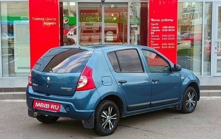Renault Sandero I, 2012 год, 565 000 рублей, 5 фотография