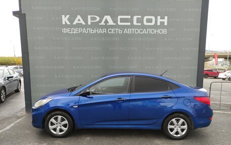Hyundai Solaris II рестайлинг, 2011 год, 640 000 рублей, 3 фотография