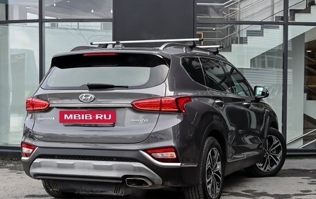 Hyundai Santa Fe IV, 2018 год, 3 025 000 рублей, 4 фотография