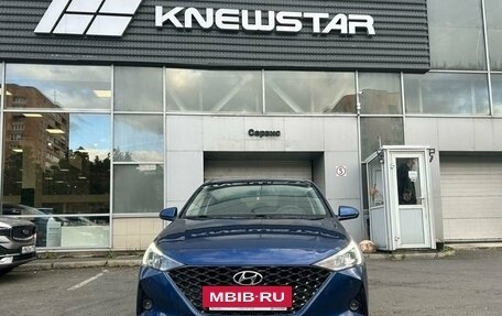 Hyundai Solaris II рестайлинг, 2021 год, 1 625 000 рублей, 2 фотография