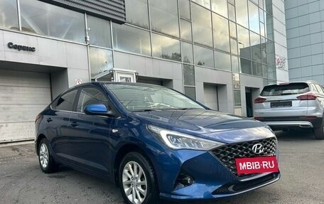 Hyundai Solaris II рестайлинг, 2021 год, 1 625 000 рублей, 3 фотография
