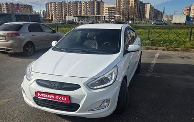Hyundai Solaris II рестайлинг, 2014 год, 890 000 рублей, 1 фотография