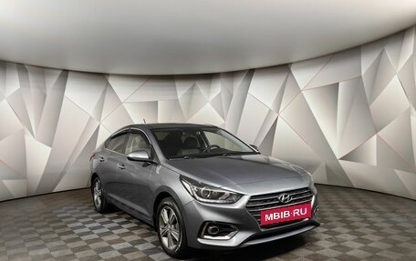 Hyundai Solaris II рестайлинг, 2018 год, 1 593 000 рублей, 3 фотография
