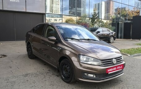 Volkswagen Polo VI (EU Market), 2016 год, 847 000 рублей, 2 фотография