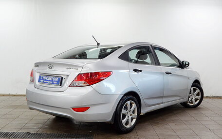 Hyundai Solaris II рестайлинг, 2011 год, 430 000 рублей, 3 фотография