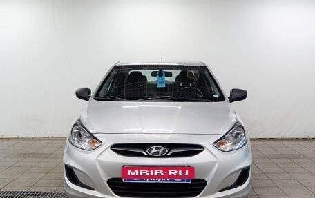 Hyundai Solaris II рестайлинг, 2011 год, 430 000 рублей, 6 фотография
