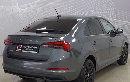 Skoda Rapid II, 2021 год, 1 633 000 рублей, 5 фотография