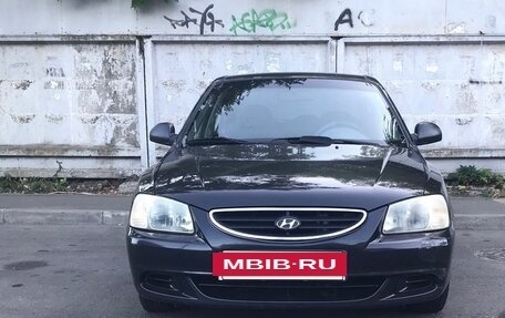 Hyundai Accent II, 2006 год, 350 000 рублей, 24 фотография