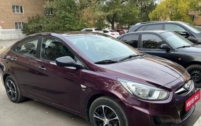 Hyundai Solaris II рестайлинг, 2011 год, 690 000 рублей, 1 фотография