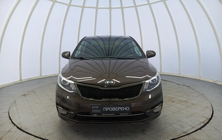 KIA Rio III рестайлинг, 2015 год, 870 000 рублей, 2 фотография