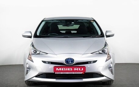 Toyota Prius IV XW50, 2016 год, 1 670 000 рублей, 2 фотография