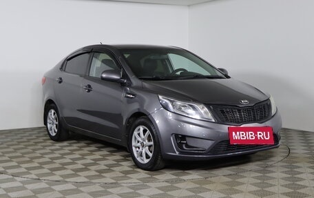 KIA Rio III рестайлинг, 2014 год, 869 990 рублей, 3 фотография