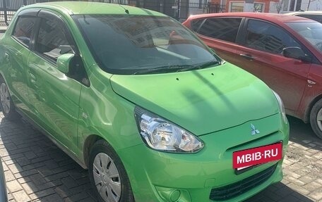 Mitsubishi Mirage VI рестайлинг, 2012 год, 720 000 рублей, 4 фотография