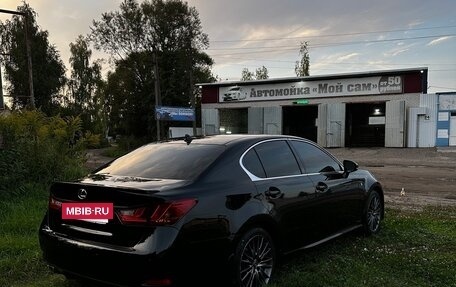 Lexus GS IV рестайлинг, 2012 год, 2 650 000 рублей, 3 фотография