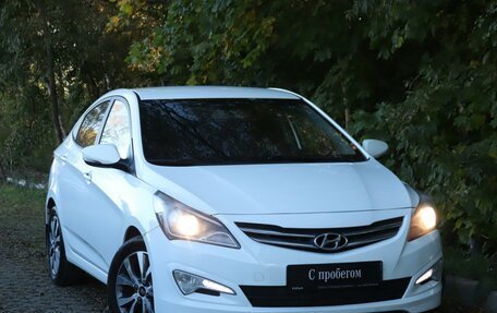 Hyundai Solaris II рестайлинг, 2015 год, 978 000 рублей, 18 фотография