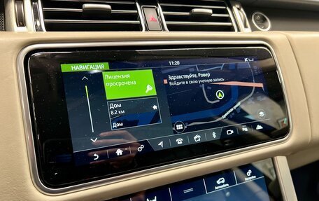 Land Rover Range Rover IV рестайлинг, 2018 год, 8 000 000 рублей, 18 фотография