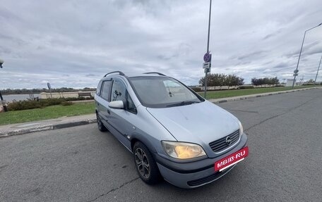Opel Zafira A рестайлинг, 2002 год, 350 000 рублей, 10 фотография