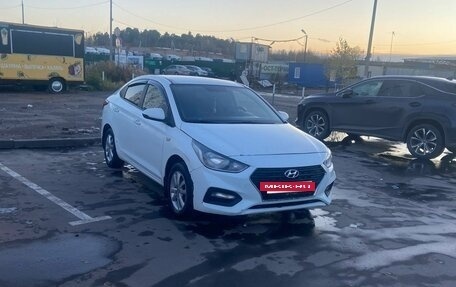 Hyundai Solaris II рестайлинг, 2017 год, 990 000 рублей, 3 фотография
