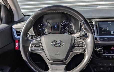 Hyundai Solaris II рестайлинг, 2019 год, 1 399 000 рублей, 21 фотография