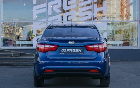 KIA Rio III рестайлинг, 2014 год, 910 000 рублей, 4 фотография