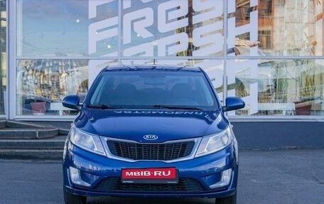 KIA Rio III рестайлинг, 2014 год, 910 000 рублей, 3 фотография