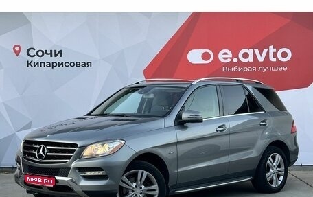 Mercedes-Benz M-Класс, 2012 год, 2 350 000 рублей, 1 фотография