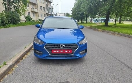 Hyundai Solaris II рестайлинг, 2019 год, 1 фотография