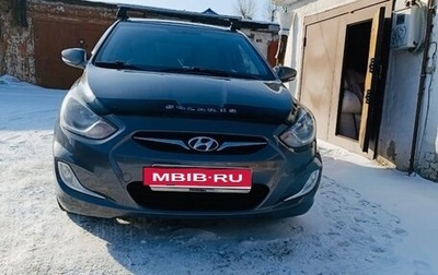 Hyundai Solaris II рестайлинг, 2011 год, 750 000 рублей, 1 фотография